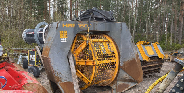 HartlHBS1600 - Sorting bucket for Construction machinery: picture 1 HartlHBS1600 - Sorting bucket for Construction machinery: picture 1