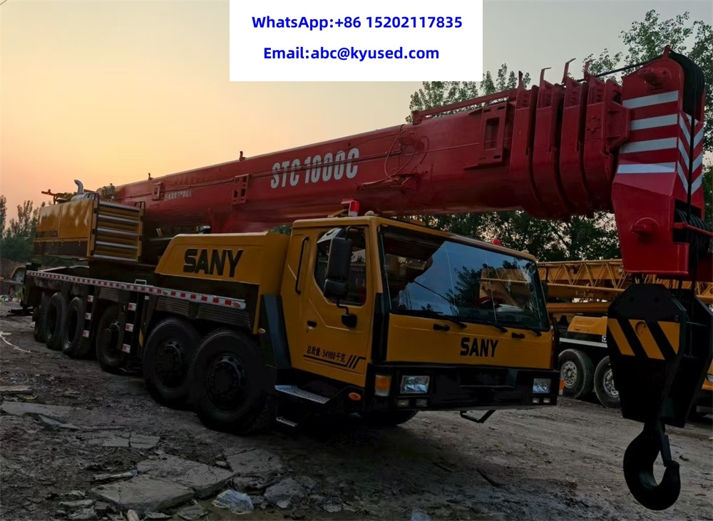 SANY STC1000 STC800 STC750 STC500 STC250 STC350 25TON 35TON 50TON 70TON 75TON 80TON 100TON - Mobile crane: picture 2 SANY STC1000 STC800 STC750 STC500 STC250 STC350 25TON 35TON 50TON 70TON 75TON 80TON 100TON - Mobile crane: picture 2