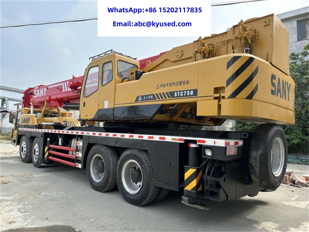 SANY STC750 STC800 STC1000 STC1300 75TON 70TON 80TON 100T 130T - Mobile crane: picture 3 SANY STC750 STC800 STC1000 STC1300 75TON 70TON 80TON 100T 130T - Mobile crane: picture 3