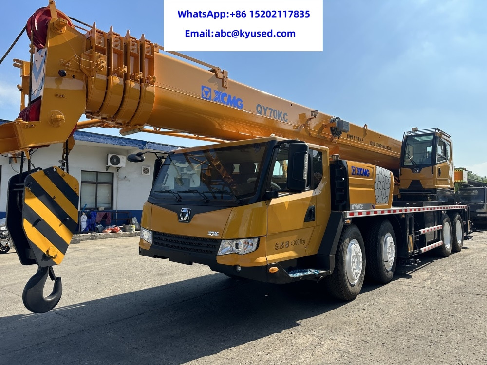 XCMG QY70KC QY50KC QY70KA XCT70 QY100K 25TON 50TON 70TON 80TON 100T - Mobile crane: picture 1 XCMG QY70KC QY50KC QY70KA XCT70 QY100K 25TON 50TON 70TON 80TON 100T - Mobile crane: picture 1