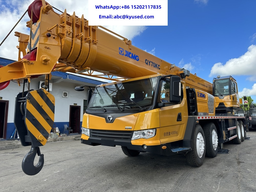 XCMG QY70KC XCT70 QY70KA 70TON 50TON 25TON 80TON - Mobile crane: picture 1 XCMG QY70KC XCT70 QY70KA 70TON 50TON 25TON 80TON - Mobile crane: picture 1
