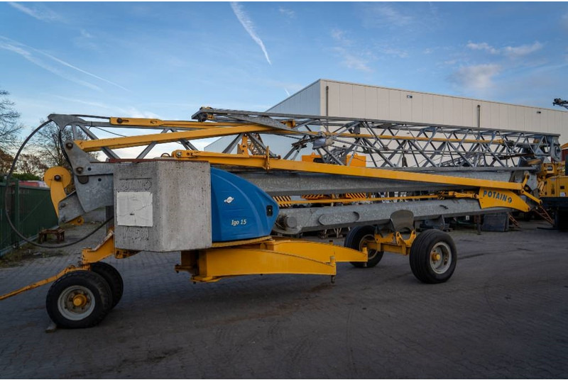 Potain Igo 15 - Crane: picture 1 Potain Igo 15 - Crane: picture 1