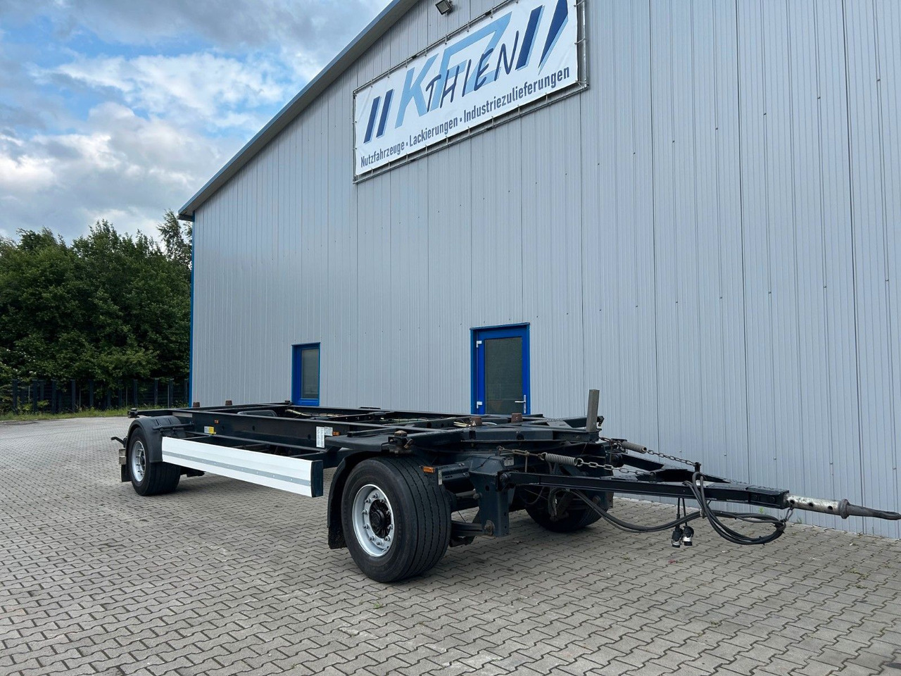 Krone AZW 18 eL3B7 Box Carrier BDF - Container transporter/ Swap body trailer: picture 2 Krone AZW 18 eL3B7 Box Carrier BDF - Container transporter/ Swap body trailer: picture 2