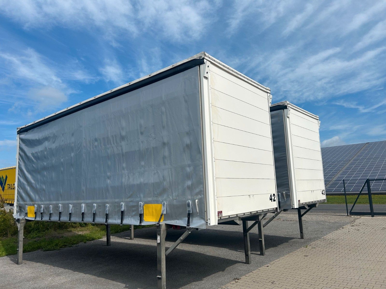 Wecon 6x Wechselpritschen Schiebeplane/Bordwand WP745S - Curtainside swap body: picture 3 Wecon 6x Wechselpritschen Schiebeplane/Bordwand WP745S - Curtainside swap body: picture 3