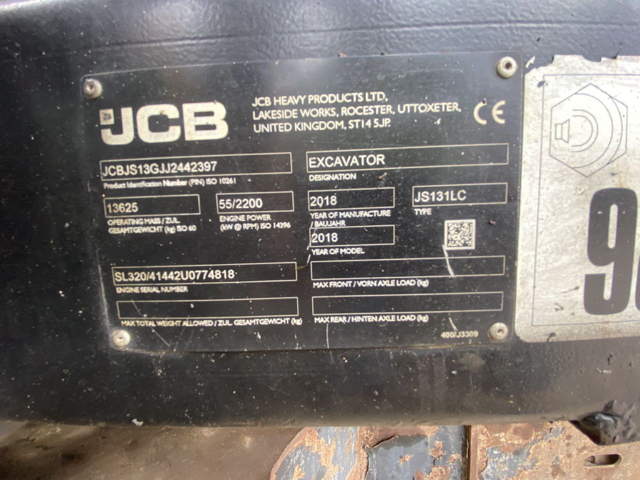 JCB JS131 - Crawler excavator: picture 3 JCB JS131 - Crawler excavator: picture 3