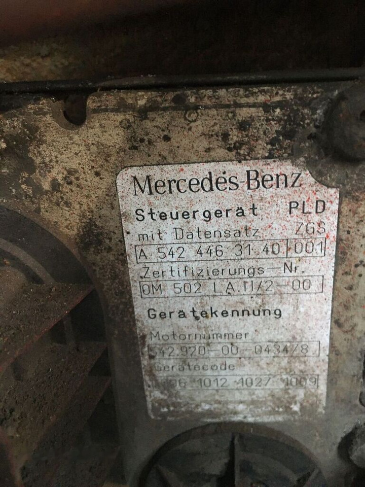 Mercedes-Benz OM502LA A542   Mercedes-Benz Actros truck - Engine for Truck: picture 5 Mercedes-Benz OM502LA A542   Mercedes-Benz Actros truck - Engine for Truck: picture 5