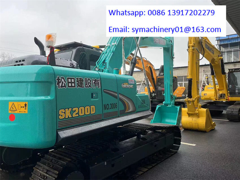 Kobelco SK200-8 - Crawler excavator: picture 1 Kobelco SK200-8 - Crawler excavator: picture 1