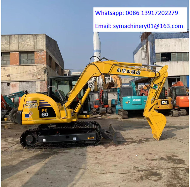 Komatsu PC60-8 - Mini excavator: picture 4 Komatsu PC60-8 - Mini excavator: picture 4