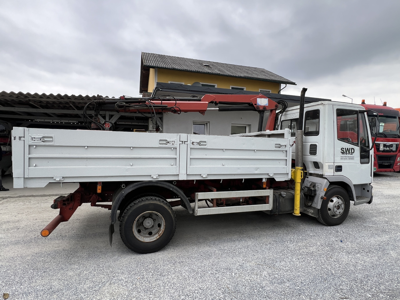 Tipper, Crane truck IVECO EUROCARGO 75E15 Kipper mit Kran: picture 6