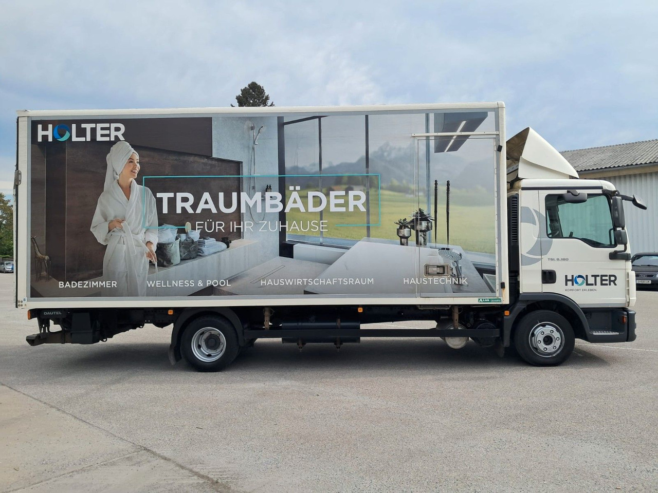 MAN TGL 8.180 Koffer mit LBW | Klima | Diff. | Tempo - Box truck: picture 4 MAN TGL 8.180 Koffer mit LBW | Klima | Diff. | Tempo - Box truck: picture 4