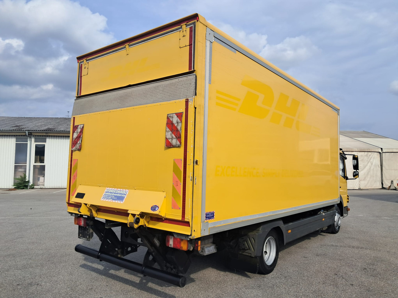 Box truck MERCEDES-BENZ ATEGO 8 16 Koffer mit LBW | Schalter | EZ 2013: picture 6