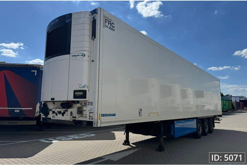 Krone SD / Carrier Vector 1550 / Palletbox / BPW Disk - Refrigerator semi-trailer: picture 1 Krone SD / Carrier Vector 1550 / Palletbox / BPW Disk - Refrigerator semi-trailer: picture 1