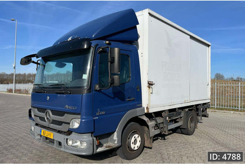 Mercedes-Benz Atego 816 Day Cab, Euro 5, BDF / EPS automatic / standklima / Hydraulic system - Container transporter/ Swap body truck: picture 1 Mercedes-Benz Atego 816 Day Cab, Euro 5, BDF / EPS automatic / standklima / Hydraulic system - Container transporter/ Swap body truck: picture 1