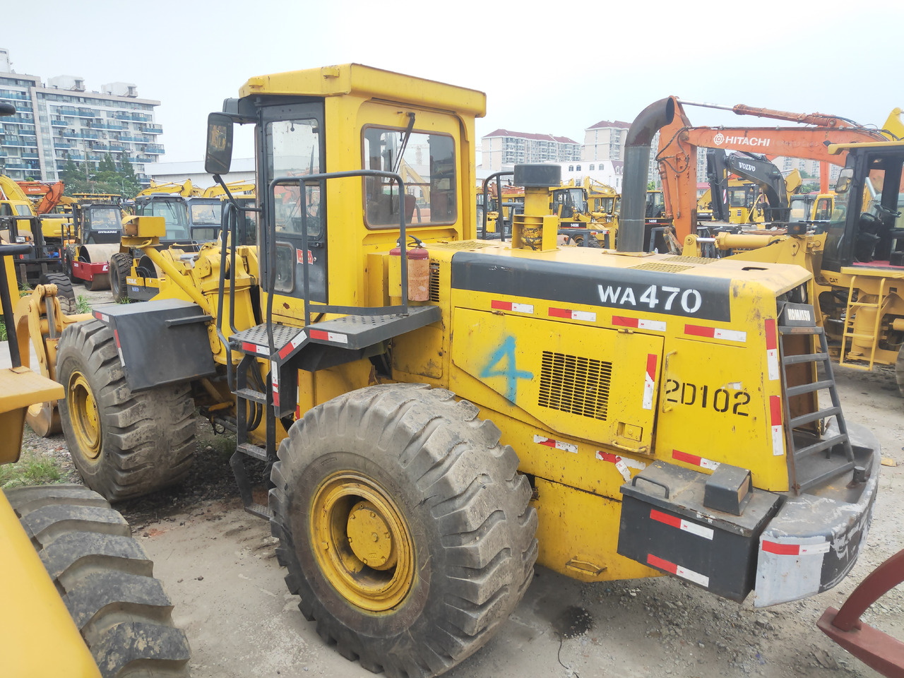 KOMATSU Wheel WA470-3 With a fork - Wheel loader: picture 5 KOMATSU Wheel WA470-3 With a fork - Wheel loader: picture 5