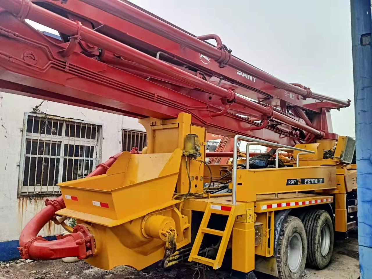 SANY SY5271 37M - Concrete pump truck: picture 4 SANY SY5271 37M - Concrete pump truck: picture 4