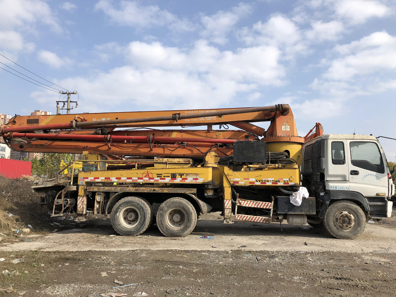 SANY SY5291 37M CLICK HERE FOR DISCOUNT - Concrete pump truck: picture 3 SANY SY5291 37M CLICK HERE FOR DISCOUNT - Concrete pump truck: picture 3