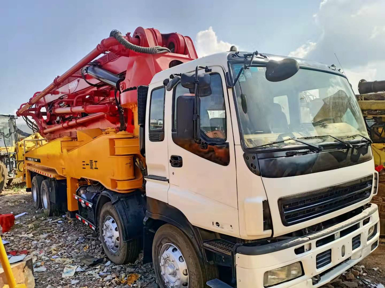 SANY SY5382 48M CLICK HERE FOR DISCOUNT - Concrete pump truck: picture 1 SANY SY5382 48M CLICK HERE FOR DISCOUNT - Concrete pump truck: picture 1