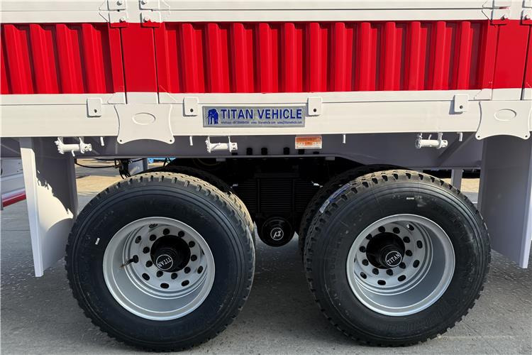 TITAN 2 Axle Fence Cargo Trailer with Bogie Suspension for Sale In Zimbabwe - Livestock semi-trailer: picture 3 TITAN 2 Axle Fence Cargo Trailer with Bogie Suspension for Sale In Zimbabwe - Livestock semi-trailer: picture 3
