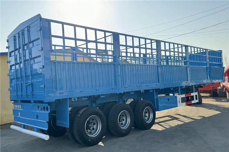 TITAN 3 Axle 60 Ton Cargo Semi Trailer for Sale In Sudan - Livestock semi-trailer: picture 2 TITAN 3 Axle 60 Ton Cargo Semi Trailer for Sale In Sudan - Livestock semi-trailer: picture 2