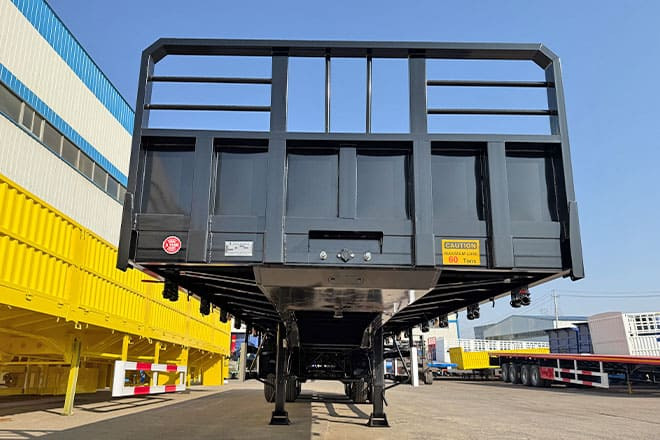 TITAN Tri Axle Flatbed Trailer for Sale in Jamaica - Dropside/ Flatbed semi-trailer: picture 3 TITAN Tri Axle Flatbed Trailer for Sale in Jamaica - Dropside/ Flatbed semi-trailer: picture 3