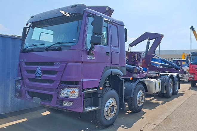 XCMG 37 Ton Container Side Lifter Truck for Sale in Kiribati - Container transporter/ Swap body truck: picture 2 XCMG 37 Ton Container Side Lifter Truck for Sale in Kiribati - Container transporter/ Swap body truck: picture 2