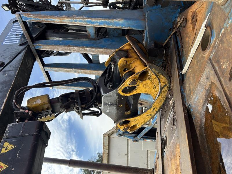 Timber semi-trailer Diebolt grue avec grappin rotatif: picture 37