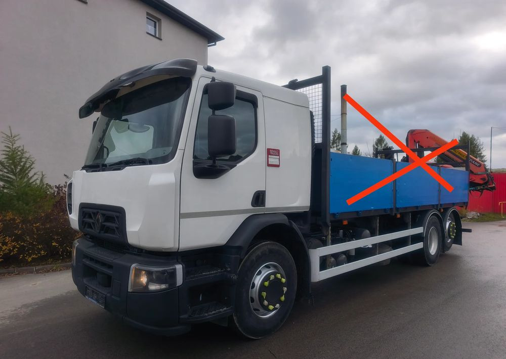Renault D 26.320 6x2 podwozie do zabudowy - Cab chassis truck: picture 1 Renault D 26.320 6x2 podwozie do zabudowy - Cab chassis truck: picture 1