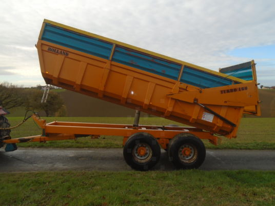 Rolland TURBO 160 - Tipper trailer: picture 2 Rolland TURBO 160 - Tipper trailer: picture 2