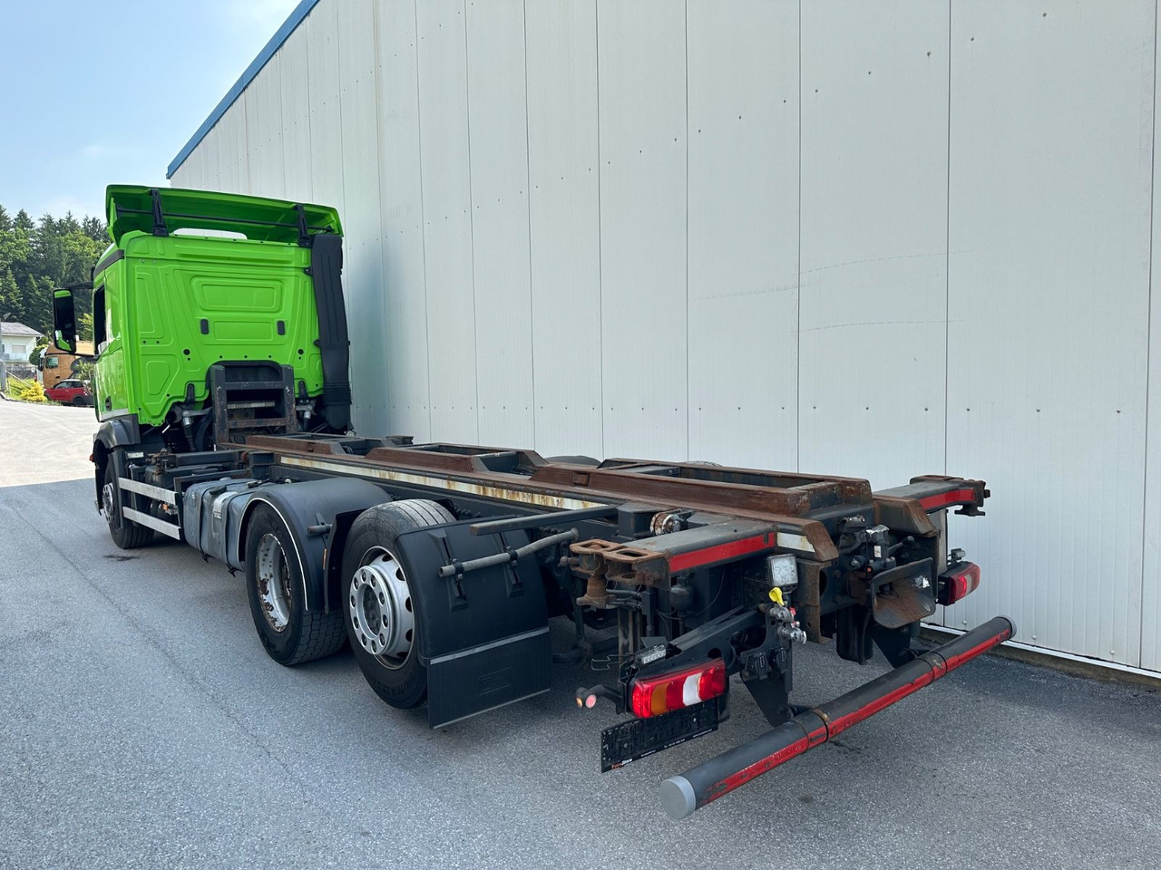 Mercedes-Benz Actros 2748 Wiesel Mafi Telberg - Container transporter/ Swap body truck, Crane truck: picture 4 Mercedes-Benz Actros 2748 Wiesel Mafi Telberg - Container transporter/ Swap body truck, Crane truck: picture 4