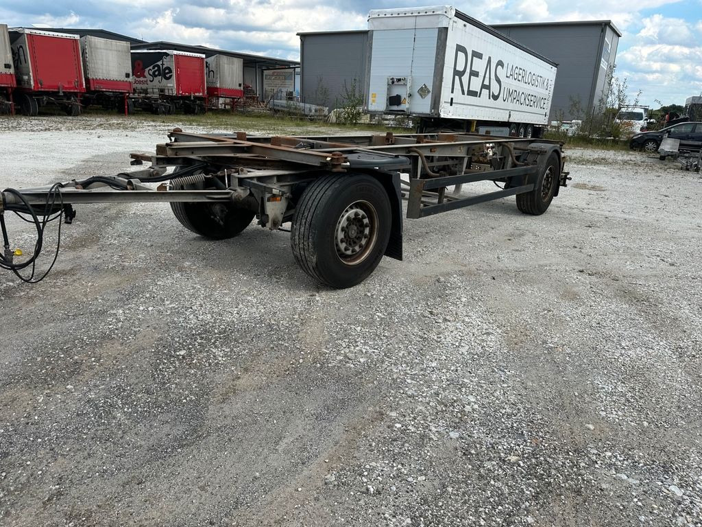 Schmitz Cargobull AWF 18/20 mit TÜV 10x vorhanden - Container transporter/ Swap body trailer: picture 1 Schmitz Cargobull AWF 18/20 mit TÜV 10x vorhanden - Container transporter/ Swap body trailer: picture 1