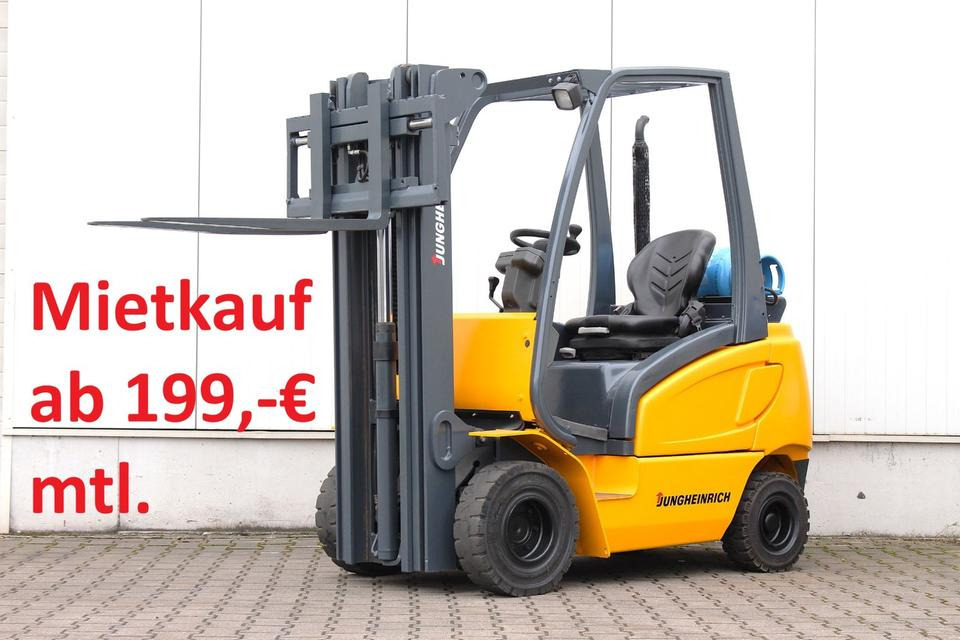 JUNGHEINRICH TFG316s Triplex 4,5m UVV - LPG forklift: picture 1 JUNGHEINRICH TFG316s Triplex 4,5m UVV - LPG forklift: picture 1