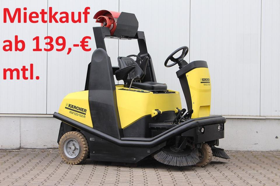 Kärcher KM120/150R LPG Aufsitz- Kehrsaugmaschine Kehrmaschine Gas - Industrial sweeper: picture 1 Kärcher KM120/150R LPG Aufsitz- Kehrsaugmaschine Kehrmaschine Gas - Industrial sweeper: picture 1