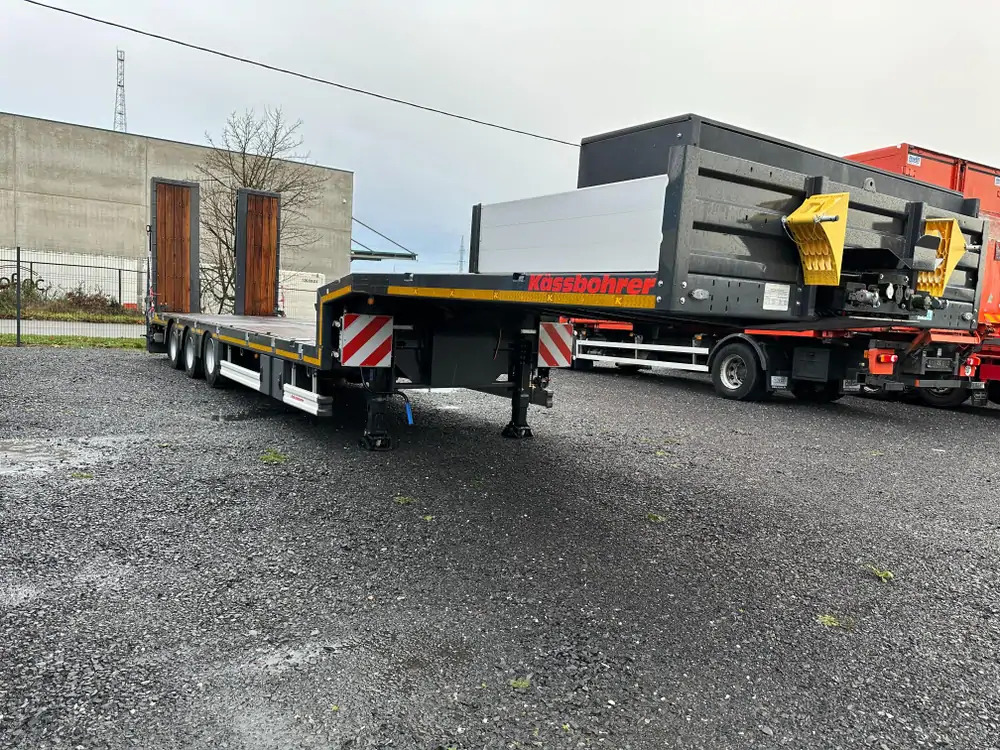 Kässbohrer essieu relevable + essieu suiveur - MATERIEL NEUF - Low loader semi-trailer: picture 2 Kässbohrer essieu relevable + essieu suiveur - MATERIEL NEUF - Low loader semi-trailer: picture 2