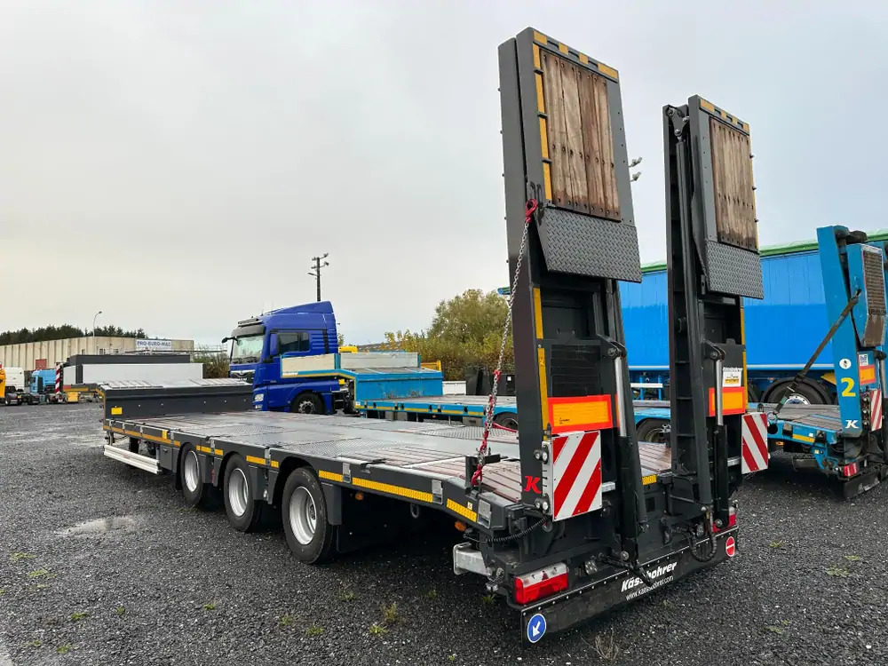 Kässbohrer essieu relevable + essieu suiveur - MATERIEL NEUF - Low loader semi-trailer: picture 4 Kässbohrer essieu relevable + essieu suiveur - MATERIEL NEUF - Low loader semi-trailer: picture 4