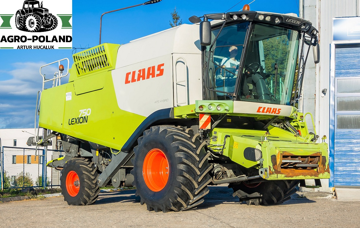 CLAAS LEXION 750 - 2012 ROK - 1650 h - 7.5 M - Combine harvester: picture 1 CLAAS LEXION 750 - 2012 ROK - 1650 h - 7.5 M - Combine harvester: picture 1