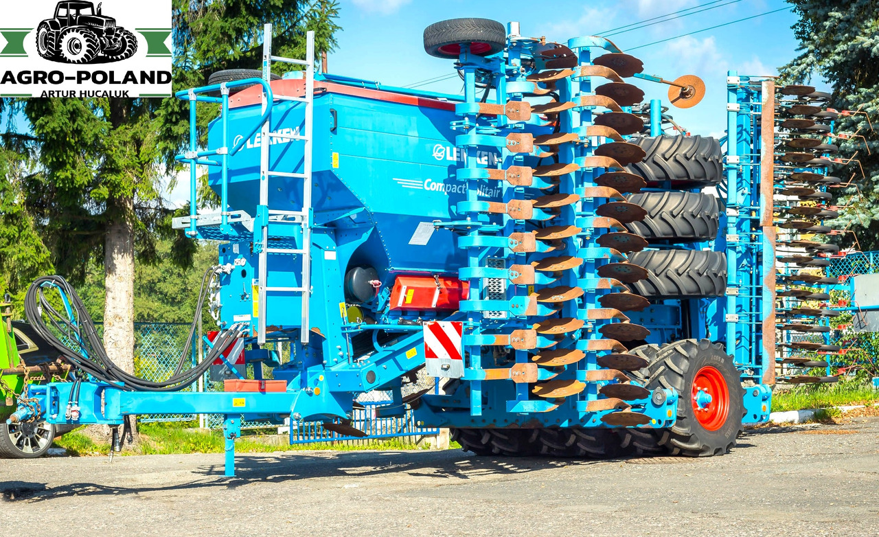 LEMKEN COMPACT - SOLITAIR 9 KH 600 DS 167 - 4.472 ha - 2016 ROK - Combine seed drill: picture 1 LEMKEN COMPACT - SOLITAIR 9 KH 600 DS 167 - 4.472 ha - 2016 ROK - Combine seed drill: picture 1
