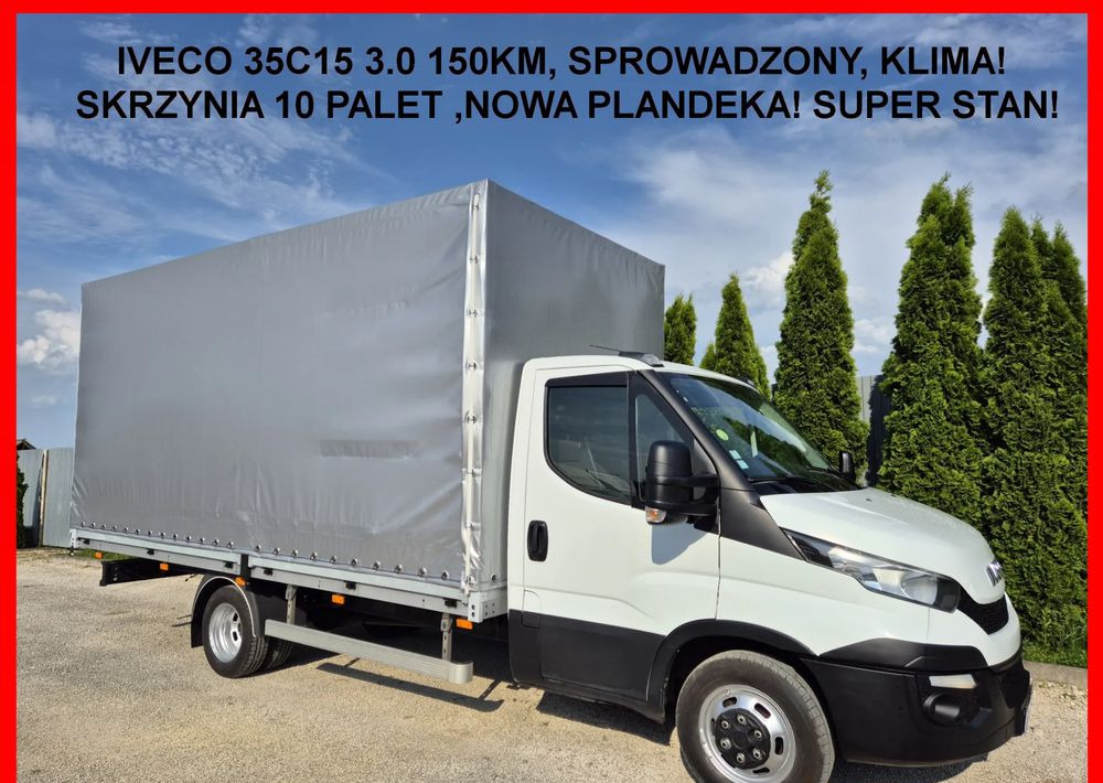 Iveco 35C15 3.0 150KM, Burto-Plandeka - Flatbed van: picture 1 Iveco 35C15 3.0 150KM, Burto-Plandeka - Flatbed van: picture 1