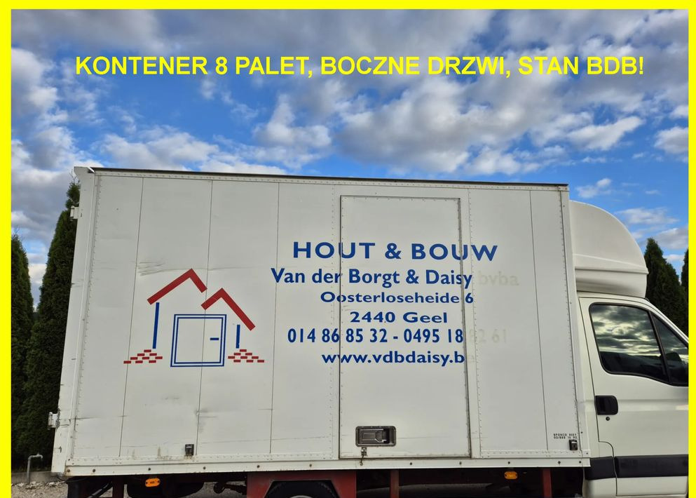 Kontener 8 palet Iveco, boczne drzwi ,stan bdb! Izoterma, Magazyn ,kurnik, garaż! - Swap body - box: picture 1 Kontener 8 palet Iveco, boczne drzwi ,stan bdb! Izoterma, Magazyn ,kurnik, garaż! - Swap body - box: picture 1