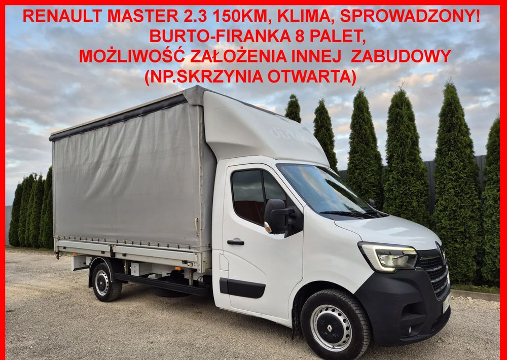 Renault Master 2.3 150KM - Curtain side van: picture 1 Renault Master 2.3 150KM - Curtain side van: picture 1