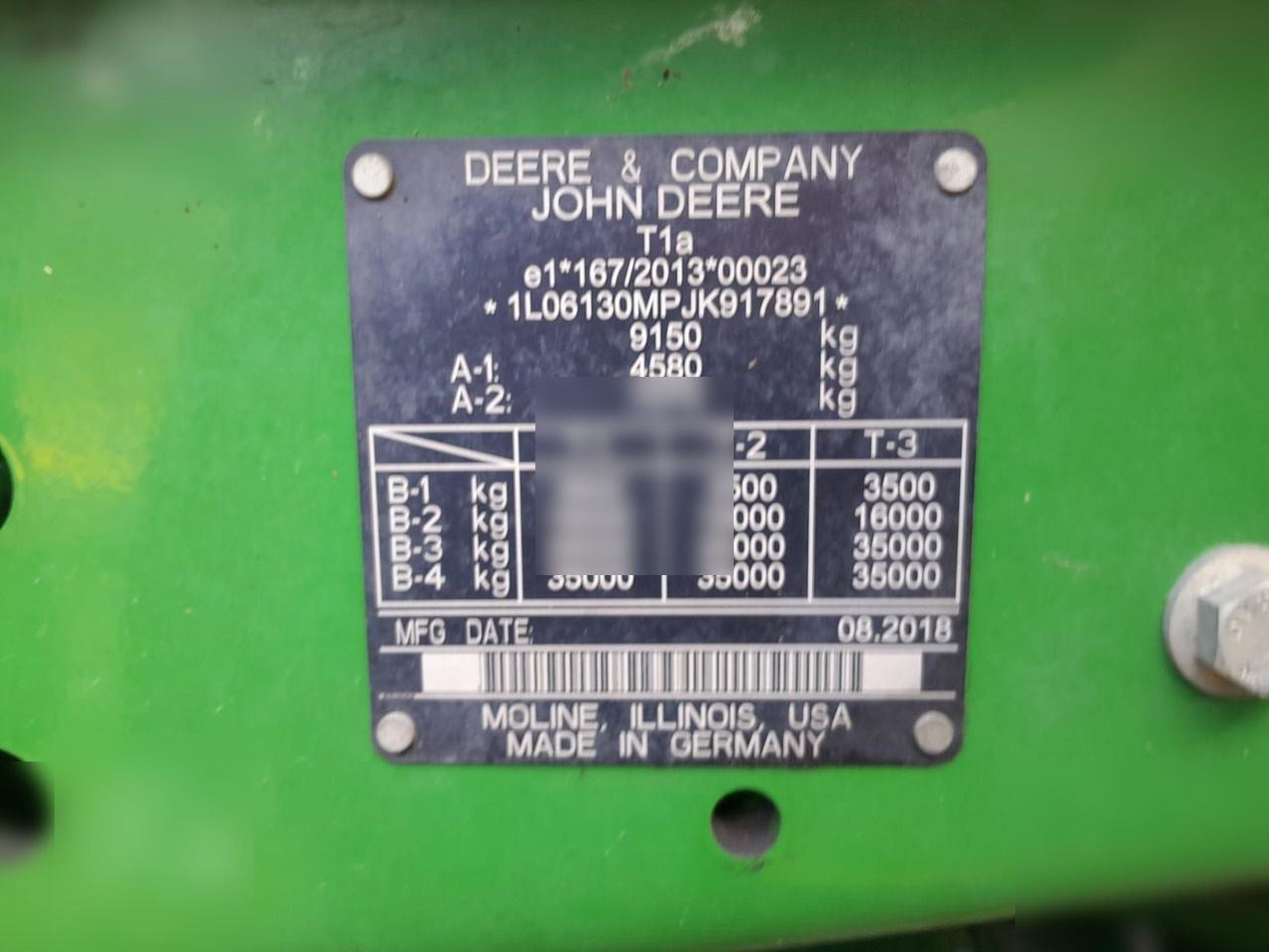 Farm tractor 2018 JOHN DEERE 6130M: picture 19