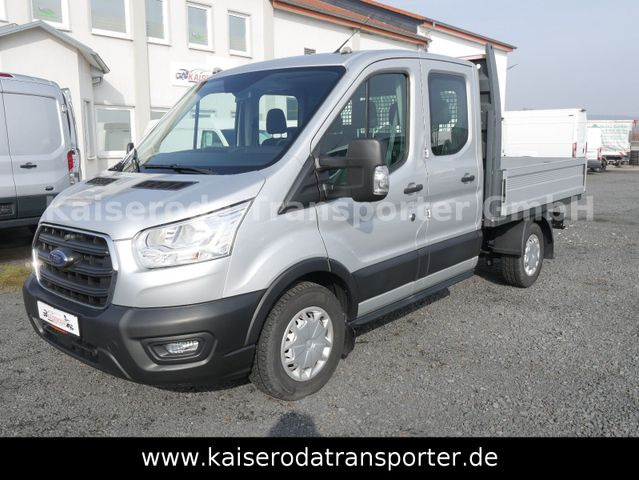Ford Transit FT350 L2 VA DoKa 7-Sitze Pritsche Klima - Flatbed van: picture 1 Ford Transit FT350 L2 VA DoKa 7-Sitze Pritsche Klima - Flatbed van: picture 1