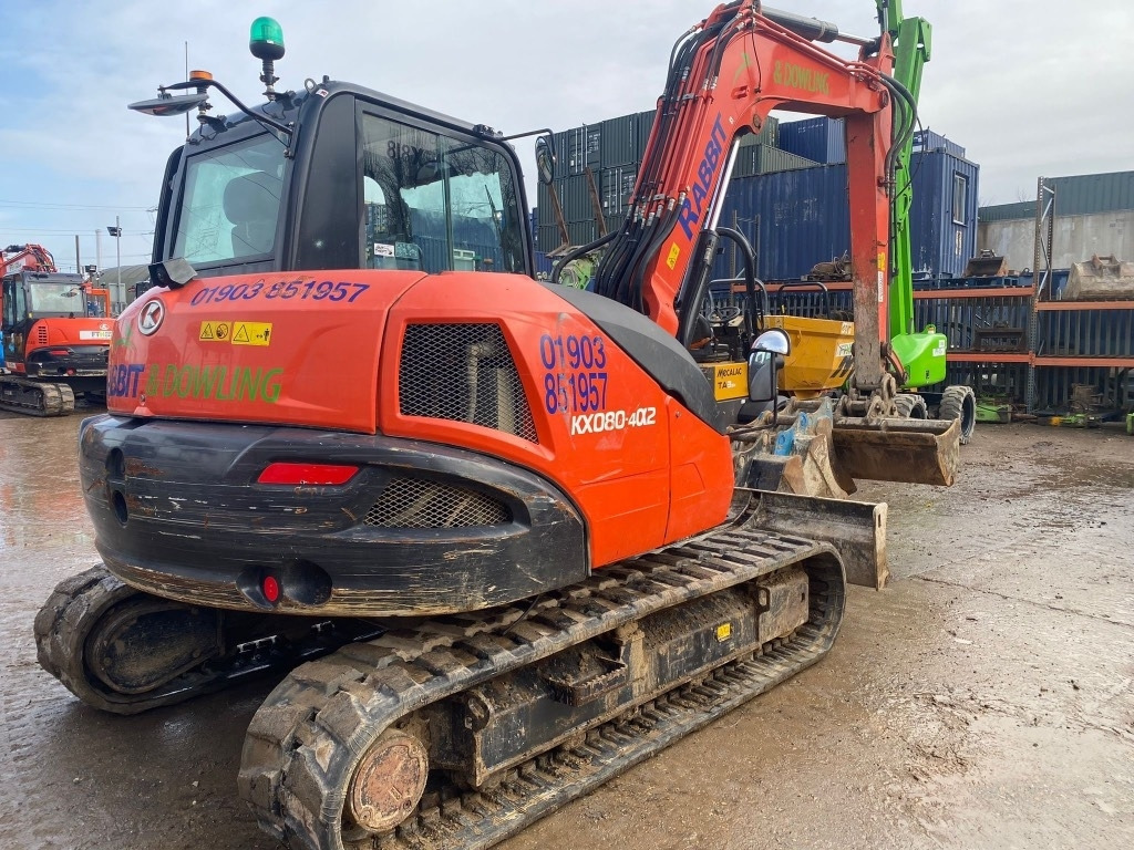 Kubota KX 080-4 - Mini excavator: picture 2 Kubota KX 080-4 - Mini excavator: picture 2