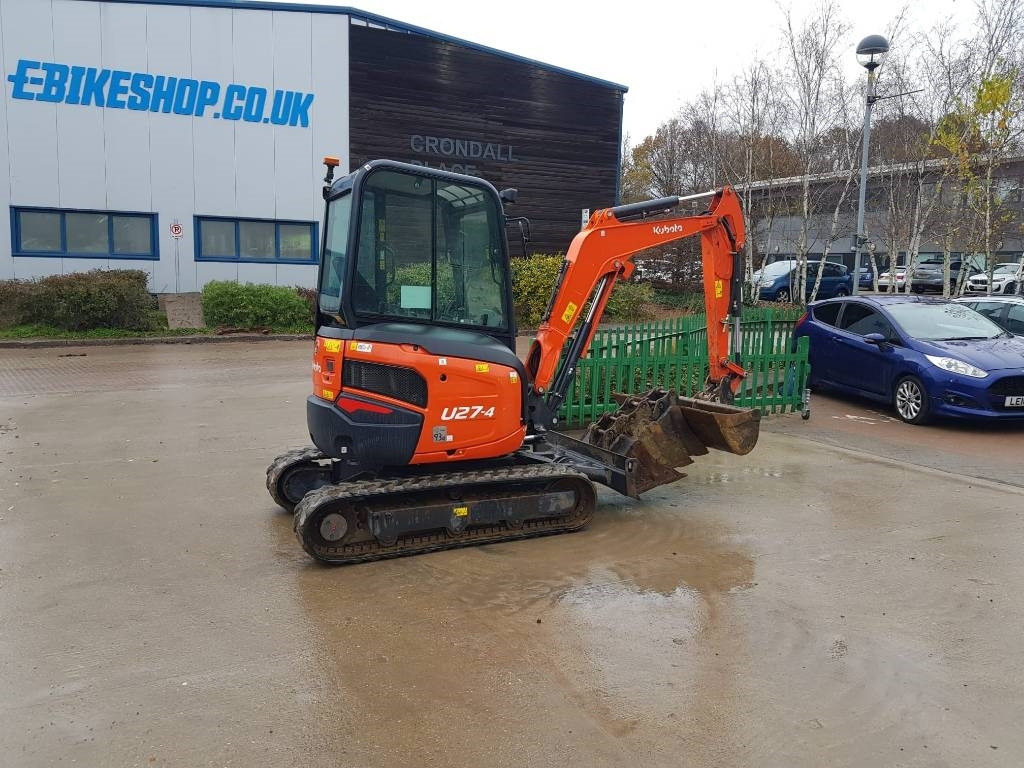 Kubota U27-4 - Mini excavator: picture 3 Kubota U27-4 - Mini excavator: picture 3