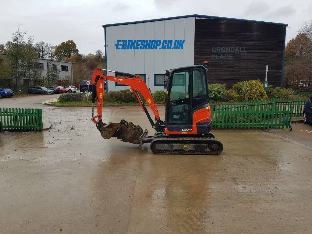 Kubota U27-4 - Mini excavator: picture 1 Kubota U27-4 - Mini excavator: picture 1