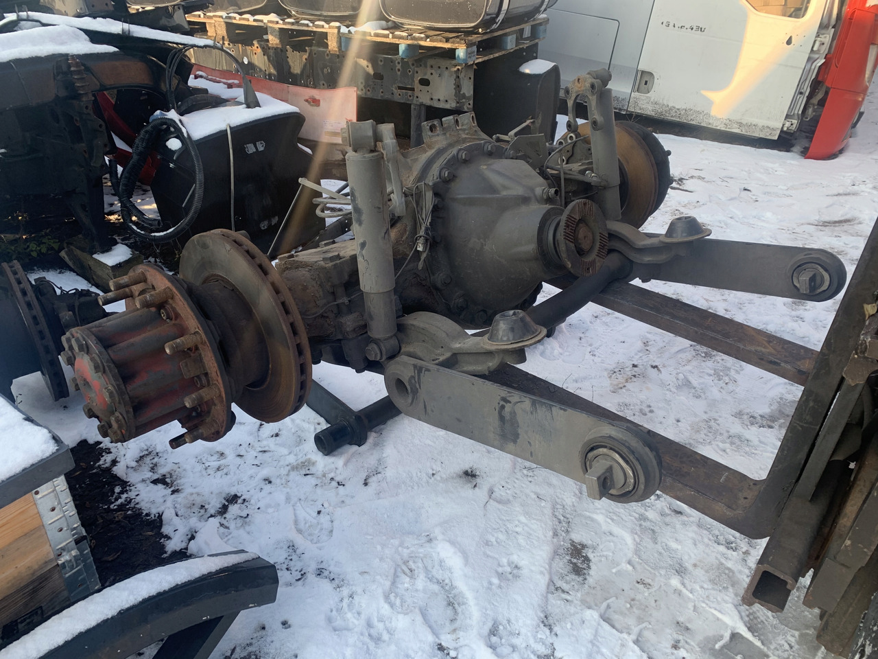 TYLNI MOST DYFER MERCEDES ACTROS MP4 R440 2,227 - Front axle for Truck: picture 4 TYLNI MOST DYFER MERCEDES ACTROS MP4 R440 2,227 - Front axle for Truck: picture 4