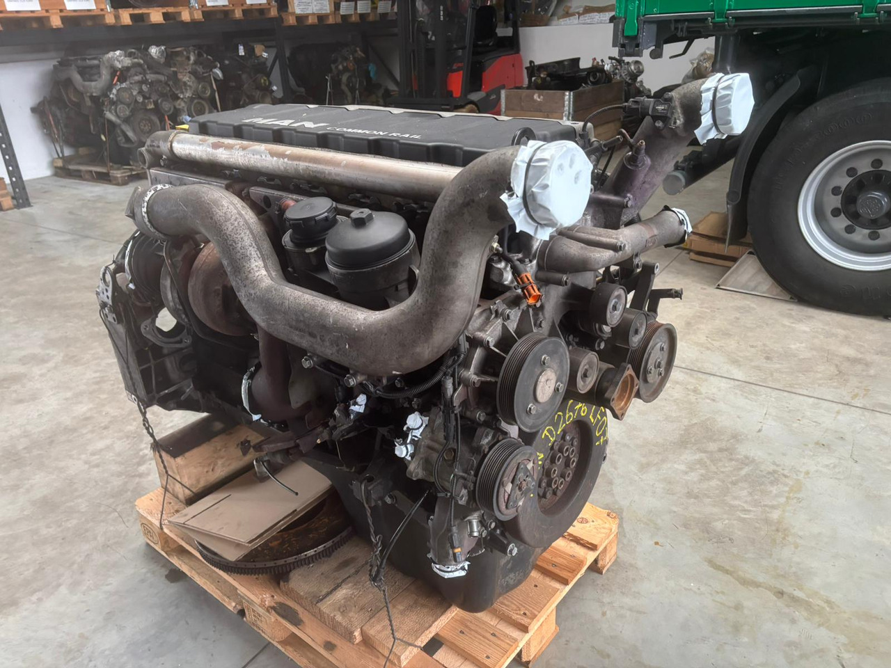 Gebrauchter MAN TGX 26.480 D 2676 LF 07 Motor - Engine for Truck: picture 1 Gebrauchter MAN TGX 26.480 D 2676 LF 07 Motor - Engine for Truck: picture 1