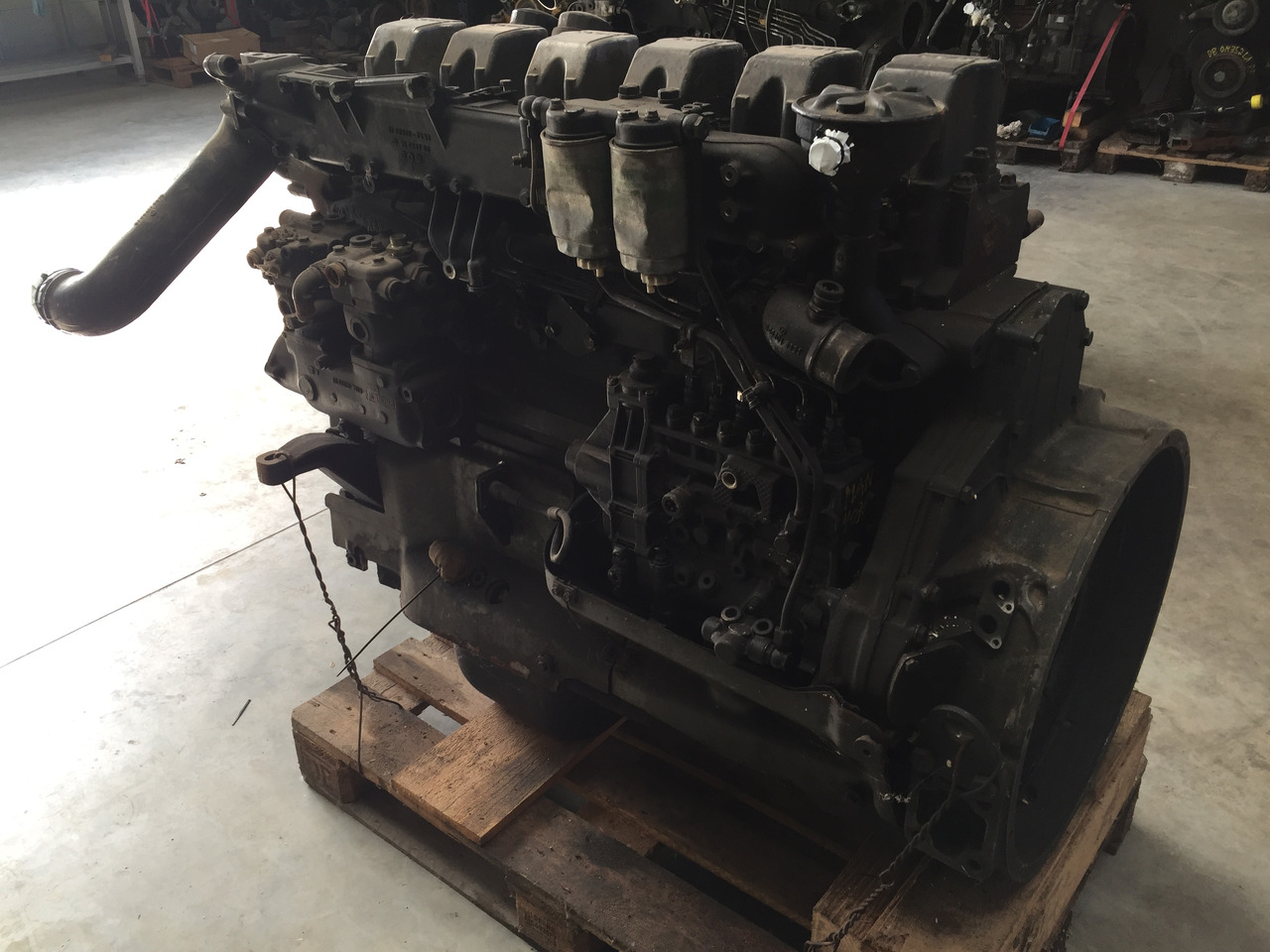 Gebrauchter Motor MAN 19.403 F 2000, Typ : D 2866 LF 20 - Engine for Truck: picture 4 Gebrauchter Motor MAN 19.403 F 2000, Typ : D 2866 LF 20 - Engine for Truck: picture 4