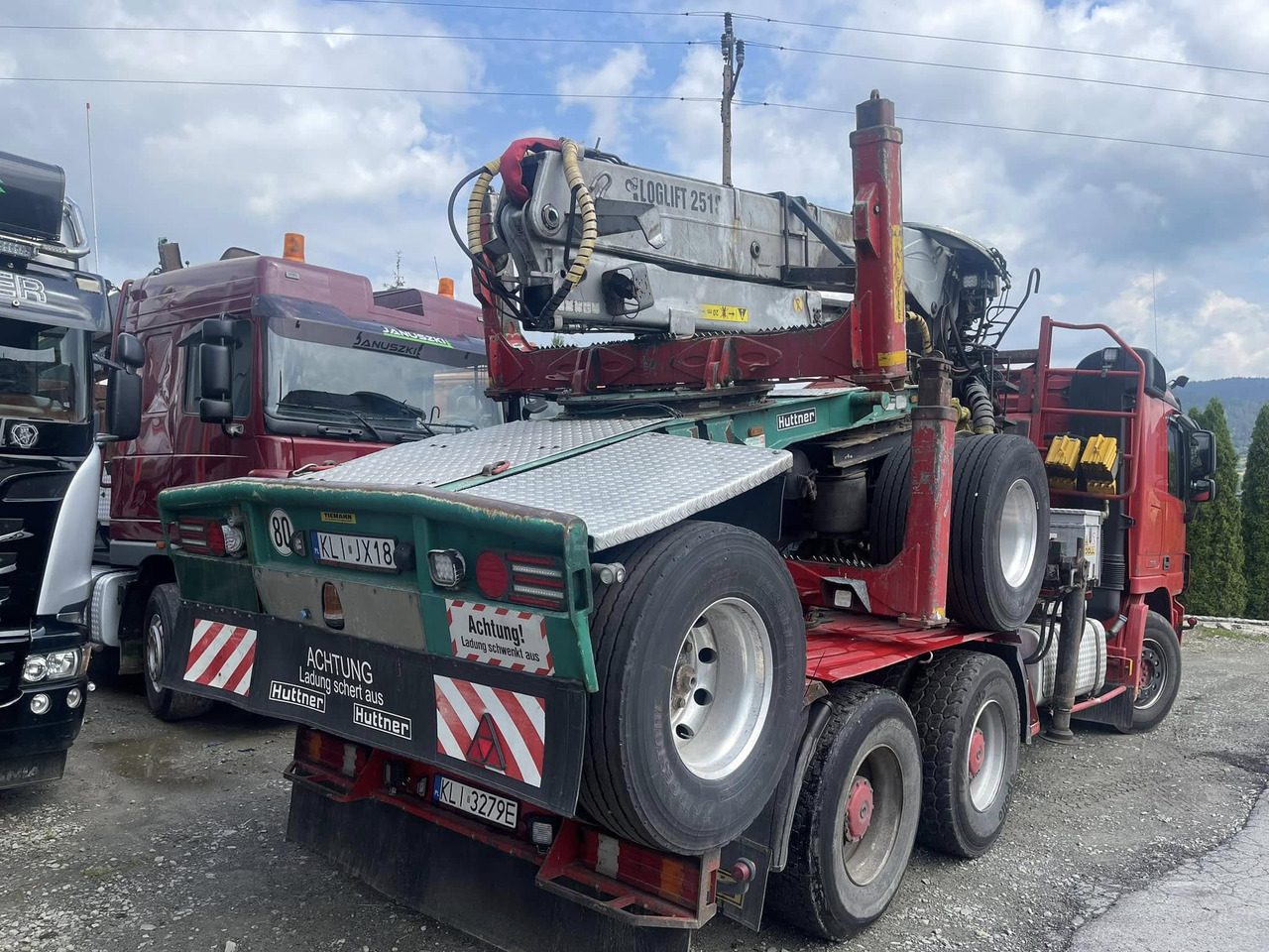 HUTTNER - Timber truck, Crane truck: picture 4 HUTTNER - Timber truck, Crane truck: picture 4