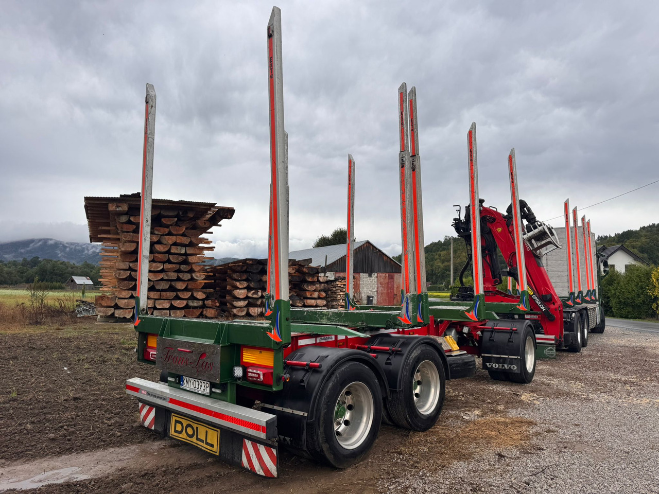Timber trailer PRZYCZEPA: picture 18 Timber trailer PRZYCZEPA: picture 18