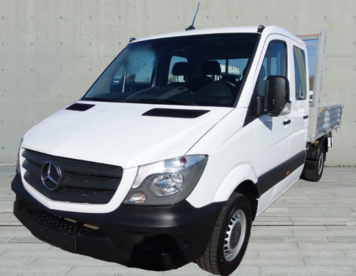 Mercedes-Benz Sprinter III Kasten RWD (907)(02.2018->) 314 CDI L2 Dreiseitenkipper AHK Klima - Flatbed van: picture 1 Mercedes-Benz Sprinter III Kasten RWD (907)(02.2018->) 314 CDI L2 Dreiseitenkipper AHK Klima - Flatbed van: picture 1